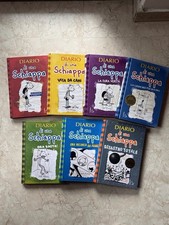 LOTTO 7 LIBRI PER BAMBINI DELLA SERIE “DIARIO DI UNA SCHIAPPA” DI JEFF KINNEY