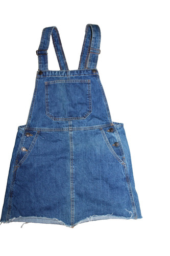 Jupe salopette jeans taille - jupe,