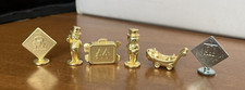 Lotto 6 Gettoni Oro Monopoly