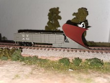 Rivarossi Como Minnesota Western Gon/S Spartineve MW grigio con vomere marrone