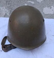ELMETTO MILITARE ITALIANO M33  RIVETTI SECONDO MODELLO CON SCALINO