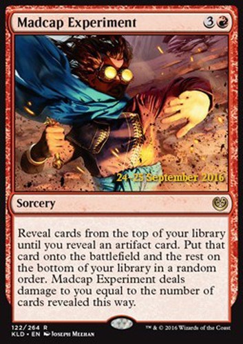 Mtg madcap experiment - experiment, exc
