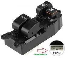 TOYOTA YARIS Echo Verso Pulsantiera Interruttore Alzacristalli Alza vetri 13 pin