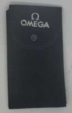 SACCHETTO PER OROLOGI OMEGA VELLUTO CON PATTINA INTERNA 7X13.5mm CON BOTTONE