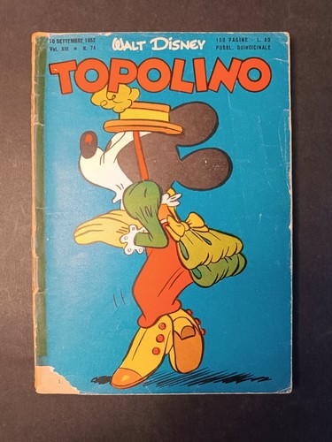 Fumetto topolino walt disney - fumetto,
