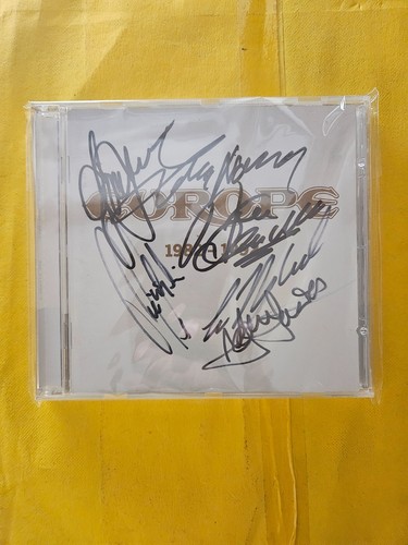 Europe 1982 1992 cd signed - europe,