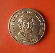 GETTONE ALESSANDRO MANZONI SALA GIOCHI VIALE ROMAGNA (MOLTO RARO) [I104]