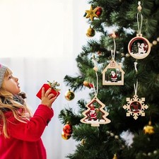 Ciondolo in legno stile