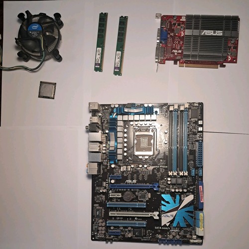 Vintage bundle asus - bundle:, p7p55d-e