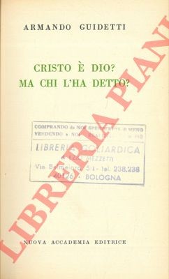 Guidetti armando cristo è - -,