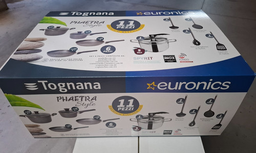 Set pentole padelle tognana - pentole,