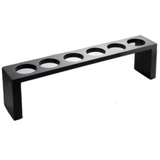 Espositore per patatine in legno 33x6x8H, supporto per 6 coni, porta coni 1 pz