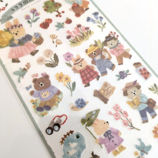 Foglio Adesivo MINDWAVE Merry Friends Planner - Esplorazione Coniglietto Coniglio