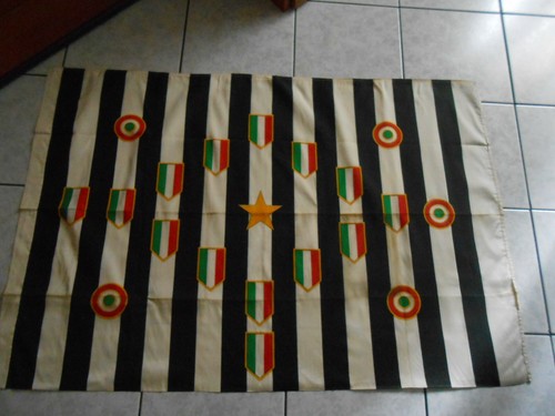Bandiera stoffa juventus - in,