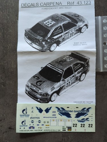 Decalque decal ford escort wrc - decalque,