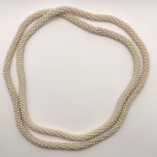 Collana vintage corda - corda, finta