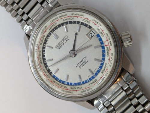 Seiko 6217 7000 world - seiko, time