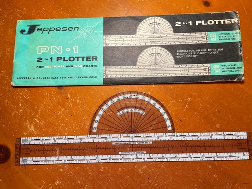 Plotter vintage jeppesen 1 - plotter,