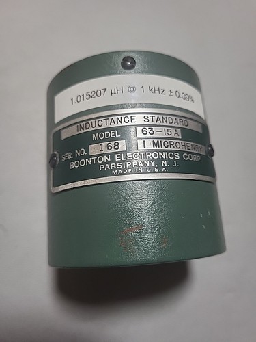 Boonton electronics 15a - boonton, 63-15a
