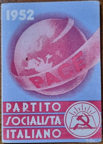 Tessera 1952 partito - tessera,