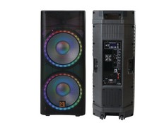 Pbx6500led pro pa dj - mr,