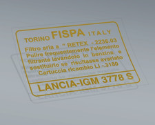ADESIVO VANO MOTORE FISPA per