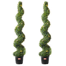 VEVOR Bosso Artificiale Topiaria Albero Pianta Finta Decorazione 152,4 cm