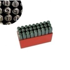 Punzoni lettere 5mm 27 pezzi