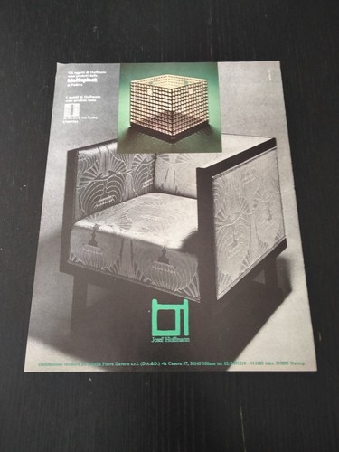 1979 poltrona josef hoffmann - 1979,