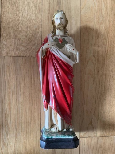 Antica statua del sacro cuore - antica,