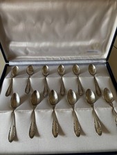 Servizio 12 cucchiaini arg. 800