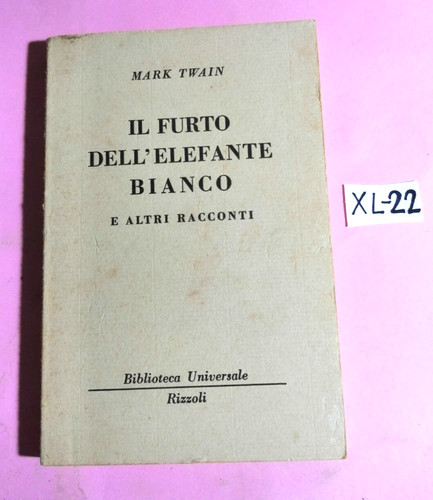 Libro mark twain - libro, furto