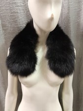 pelliccia volpe stola scialle cm 59 x cm 9
