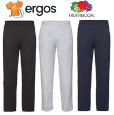 FRUIT OF THE LOOM Pantaloni Tuta Sgarzati Leggeri in Cotone Elastico FR640380