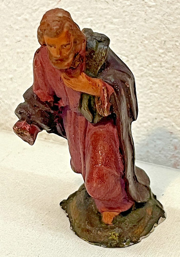 Antico diorama pastore per - antico,