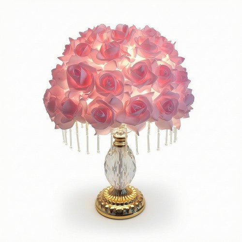 Lampada tavolo con - lampada, paralume