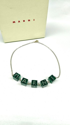 Collana marni con dadi - marni,, verdi