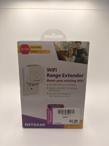 Netgear ac750 ex3700 100nas - ac750, ex3700-100nas