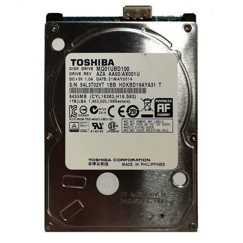 Toshiba 1tb mq01ubd100 - toshiba, 2,5"