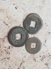 3 monete cinesi dinastia ming qing da identificare lotto 2
