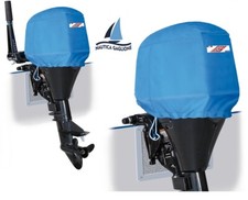 COPRIMOTORE FUORIBORDO 600 DENARI BLU NAUTICA IMPERMEABILE RIMESSAGGIO TELO 