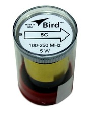  Bird 43 Wattmetro Element Slug 5C 100-250 MHz 5W Nuovo
