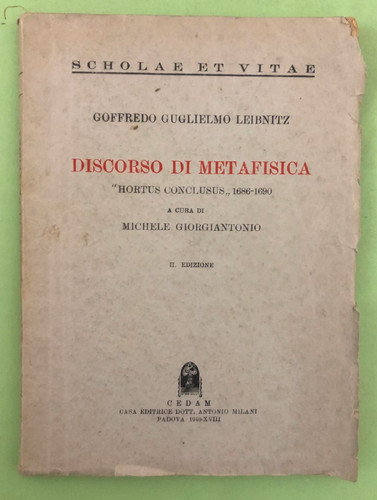 Leibnitz discorso di - -,