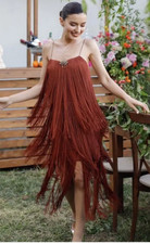 Abito Zara lungo stringato