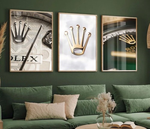 Poster parete orologi rolex - da,