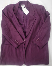 Giacca blazer donna viola