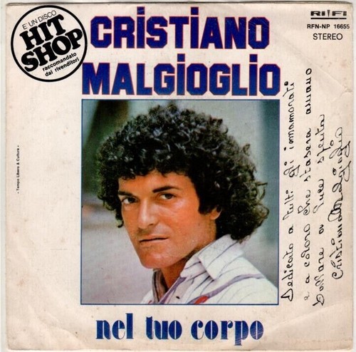 Cristiano malgioglio nel tuo - cristiano,