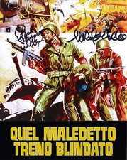 Fred Williamson Enzo G. Castellari Foto Autografata Signed Photo Quel maledetto