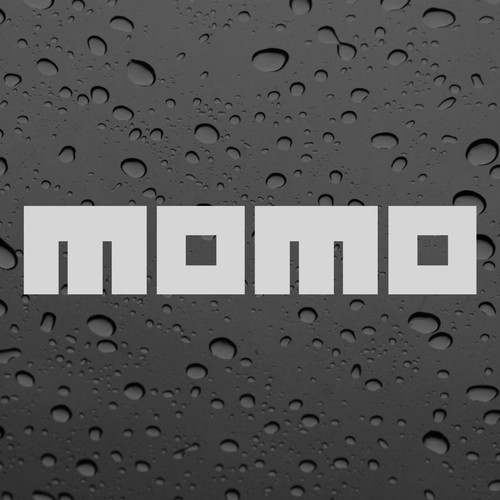 Momo coppia adesivi bianchi - coppia,