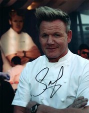 Foto firmata Gordon Ramsay